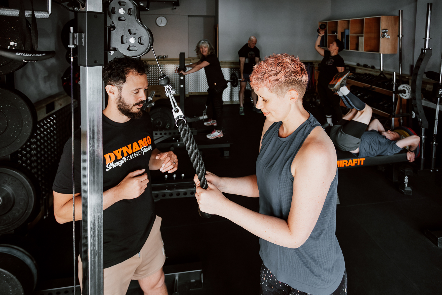 Group training image inside Dynamo Gym